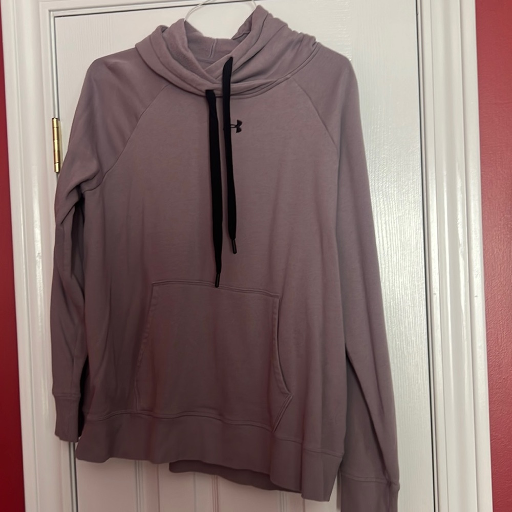 Light purple under armour hoodie